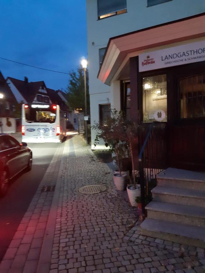 Landgasthof Rose Hotel Ditzingen Bagian luar foto