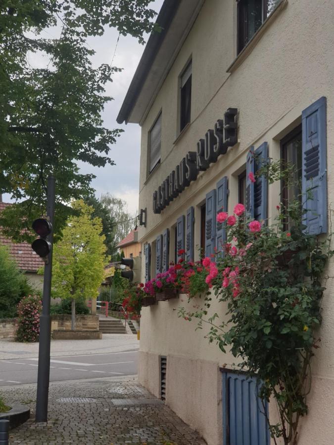 Landgasthof Rose Hotel Ditzingen Bagian luar foto