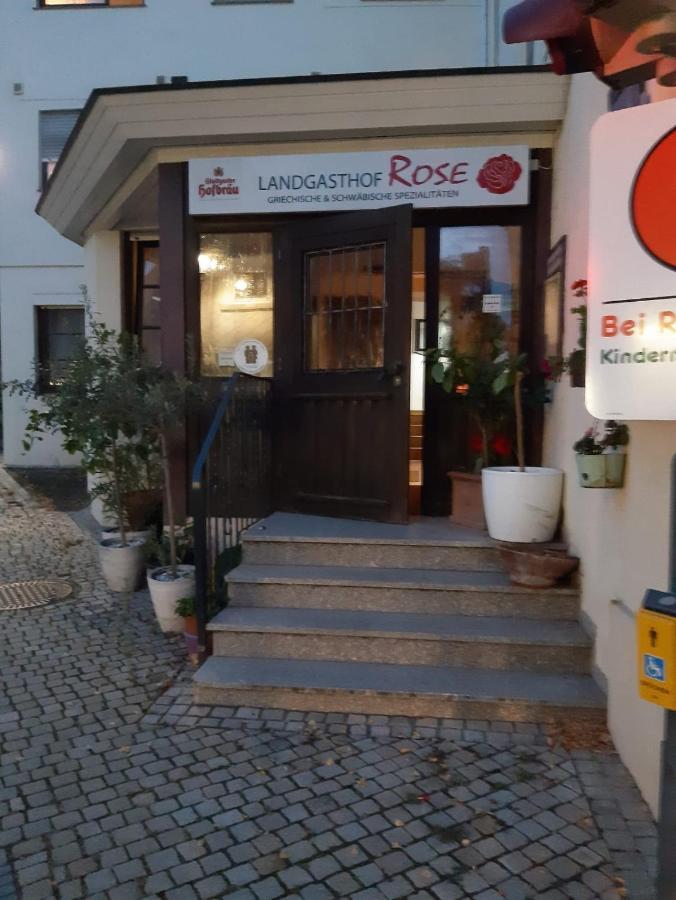 Landgasthof Rose Hotel Ditzingen Bagian luar foto