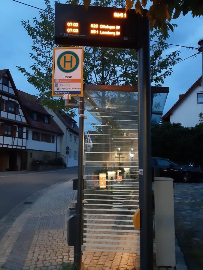 Landgasthof Rose Hotel Ditzingen Bagian luar foto