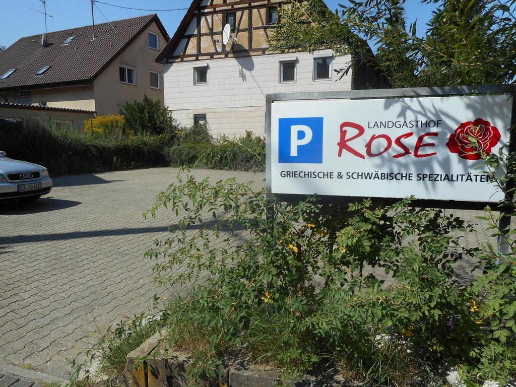 Landgasthof Rose Hotel Ditzingen Bagian luar foto